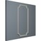Ekena Millwork 24-in. W x 48-in. H Oxford Smooth Panel Moulding Kit Single Panel PMLKOX24X48A - alternate 2